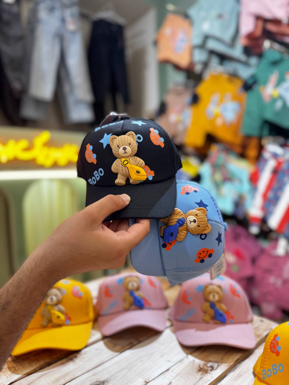 کلاه طرح تدی BoBo